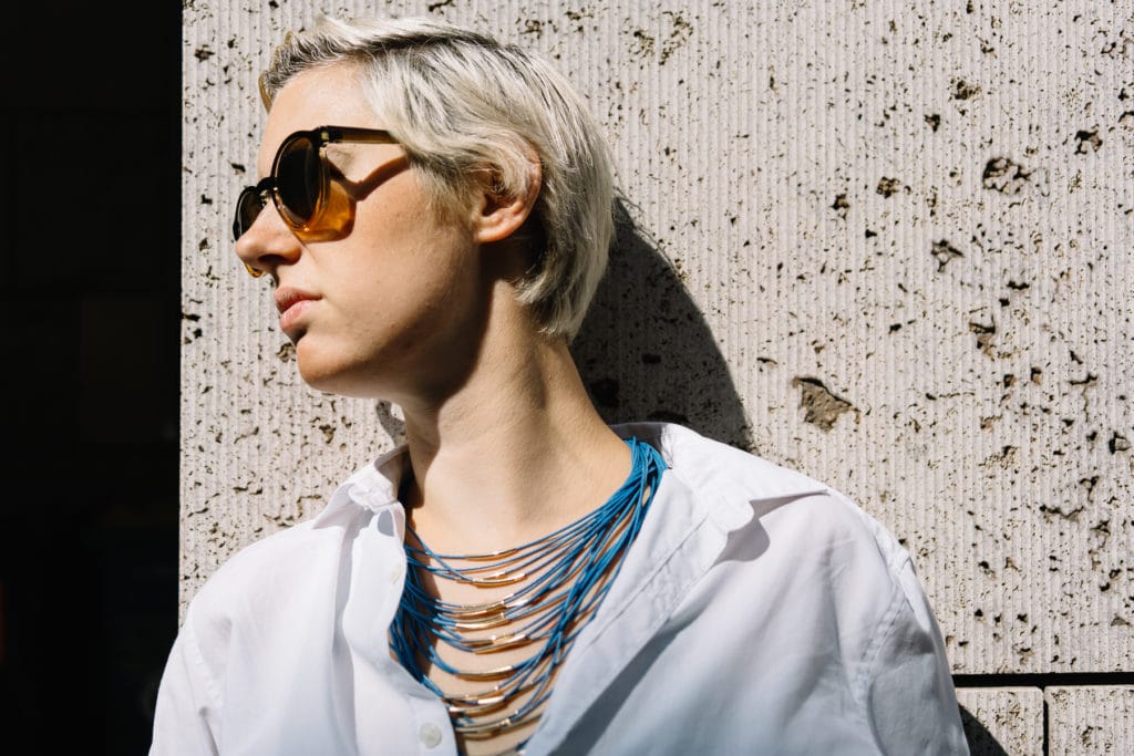 Personal Branding photography session and a close-up portrait with sunglasses.